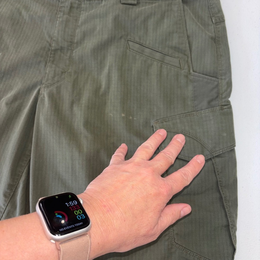 5.11 Tactical Ripstop Cargo Shorts Men's Green Utility Hiking Outdoors Camp 36 - Picture 16 of 16